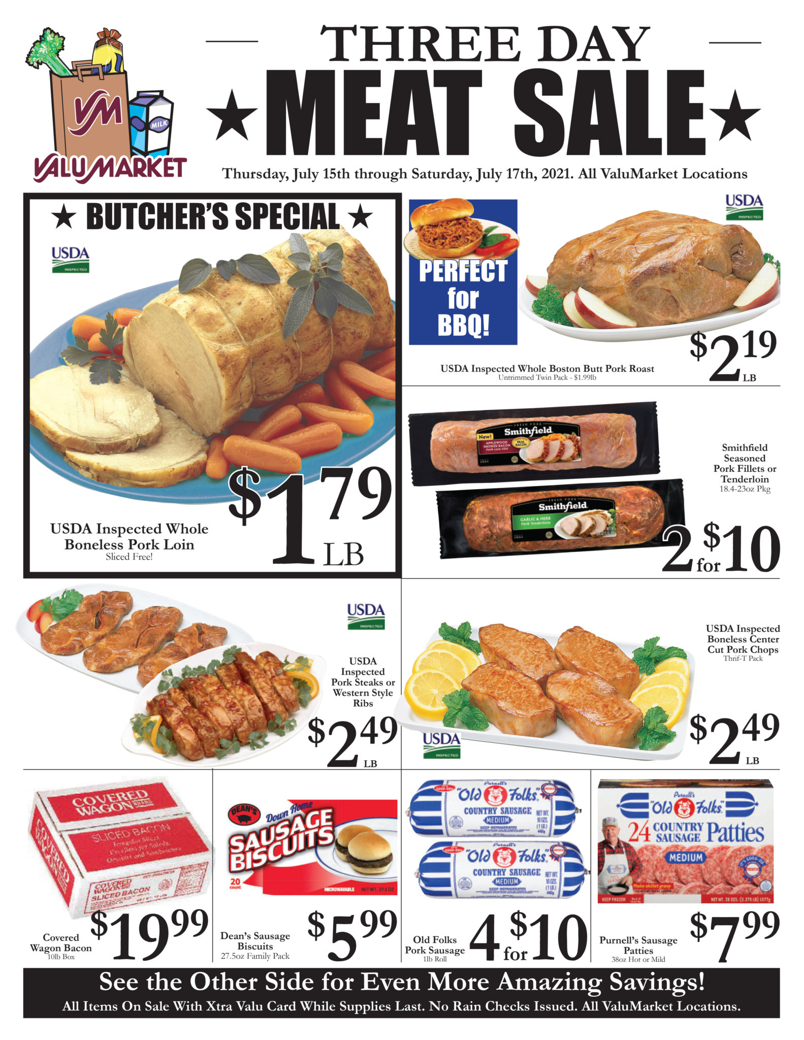 THREE Day Mega Meat Sale - ValuMarket